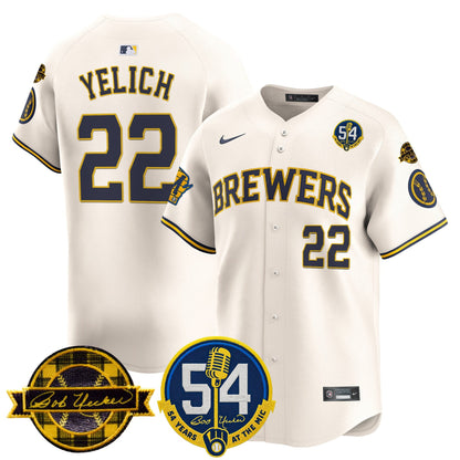 MIL 2026 Baseball Jersey – 54 Seasons Tribute Edition – All Stitched