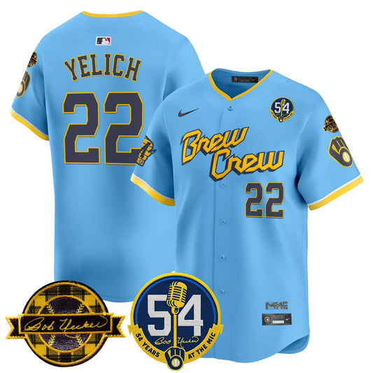 MIL 2026 Baseball Jersey – 54 Seasons Tribute Edition – All Stitched