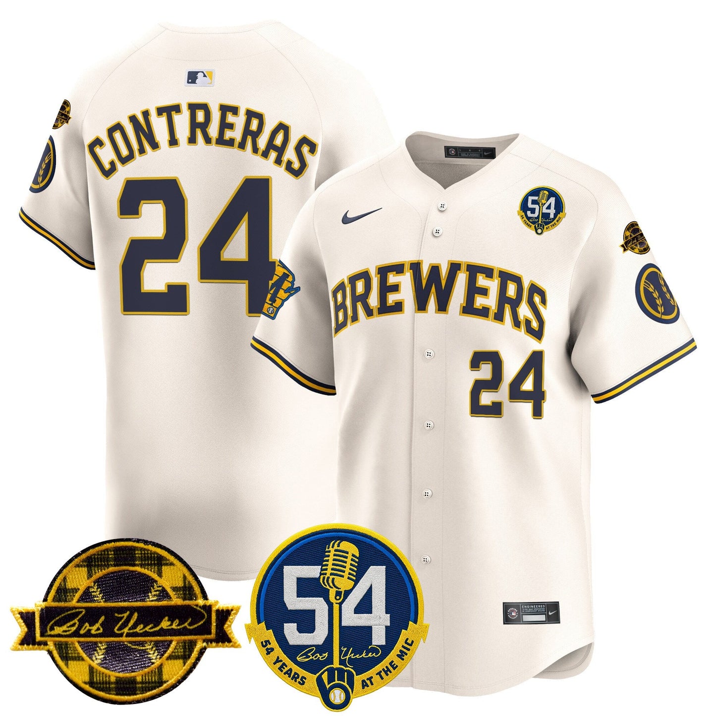 MIL 2026 Baseball Jersey – 54 Seasons Tribute Edition – All Stitched
