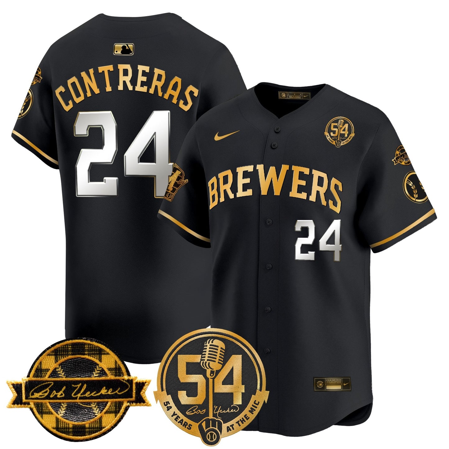 MIL 2026 Baseball Jersey – 54 Seasons Tribute Edition – All Stitched