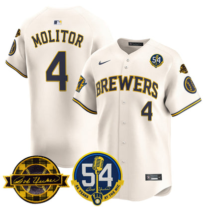 MIL 2026 Baseball Jersey – 54 Seasons Tribute Edition – All Stitched