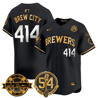 MIL 2026 Baseball Jersey – 54 Seasons Tribute Edition – All Stitched