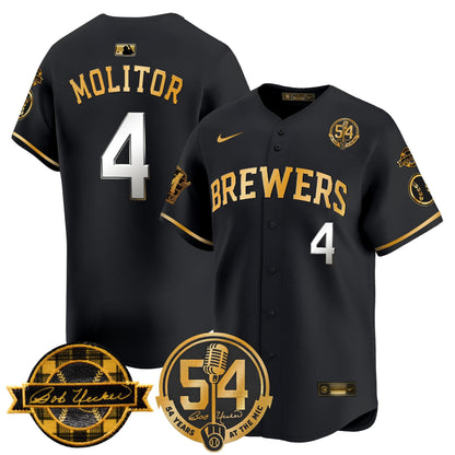 MIL 2026 Baseball Jersey – 54 Seasons Tribute Edition – All Stitched