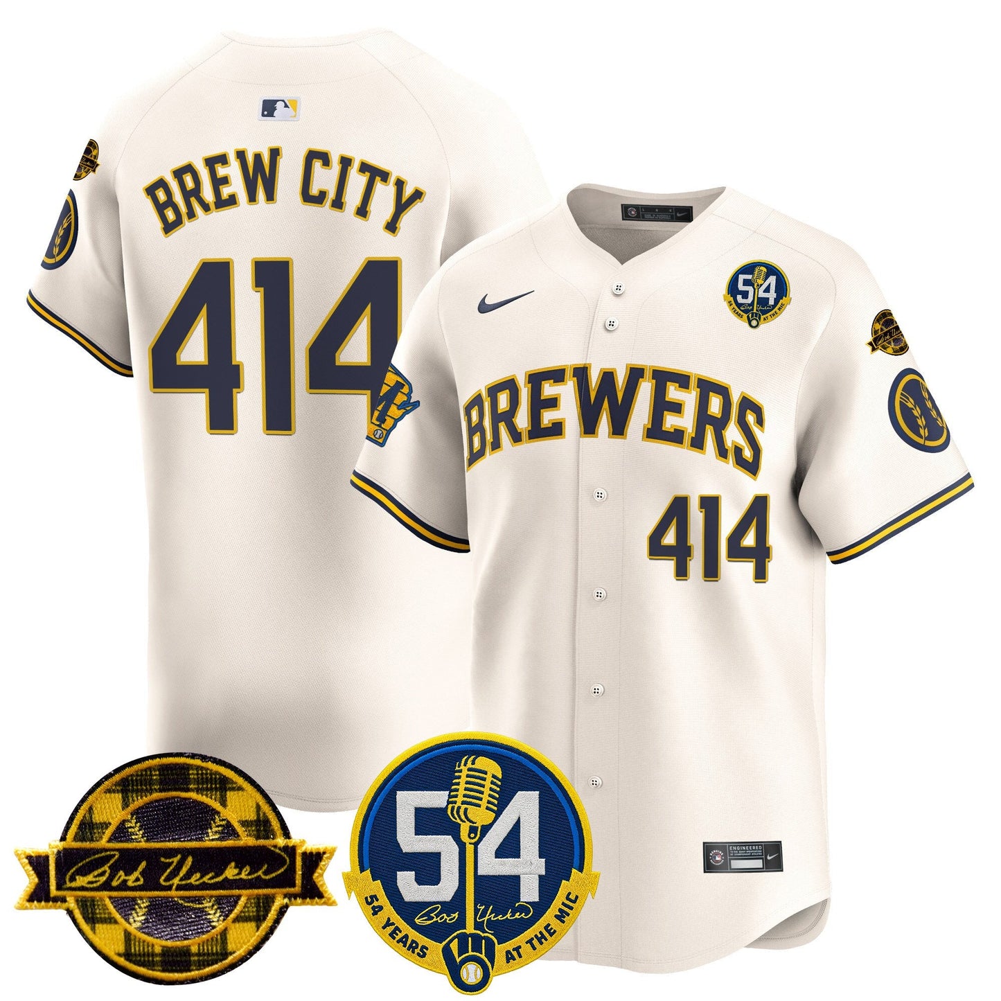 MIL 2026 Baseball Jersey – 54 Seasons Tribute Edition – All Stitched