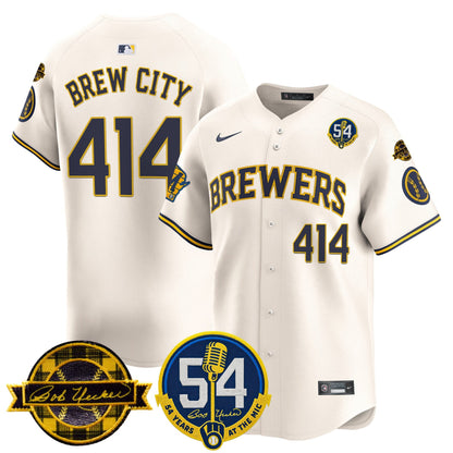 MIL 2026 Baseball Jersey – 54 Seasons Tribute Edition – All Stitched