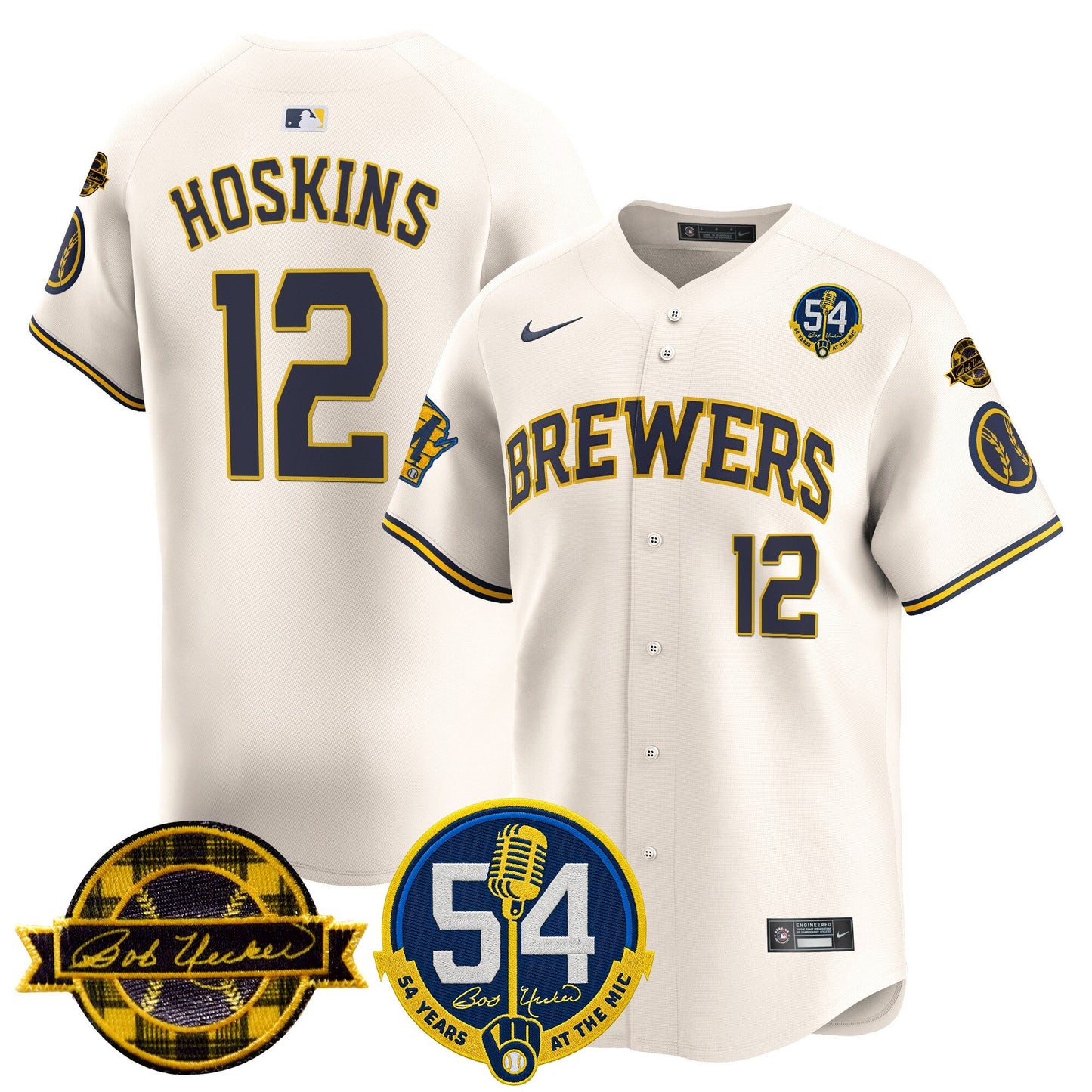 MIL 2026 Baseball Jersey – 54 Seasons Tribute Edition – All Stitched