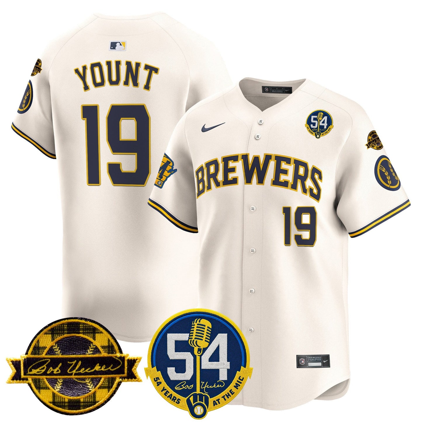 MIL 2026 Baseball Jersey – 54 Seasons Tribute Edition – All Stitched