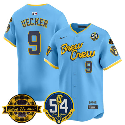MIL 2026 Baseball Jersey – 54 Seasons Tribute Edition – All Stitched