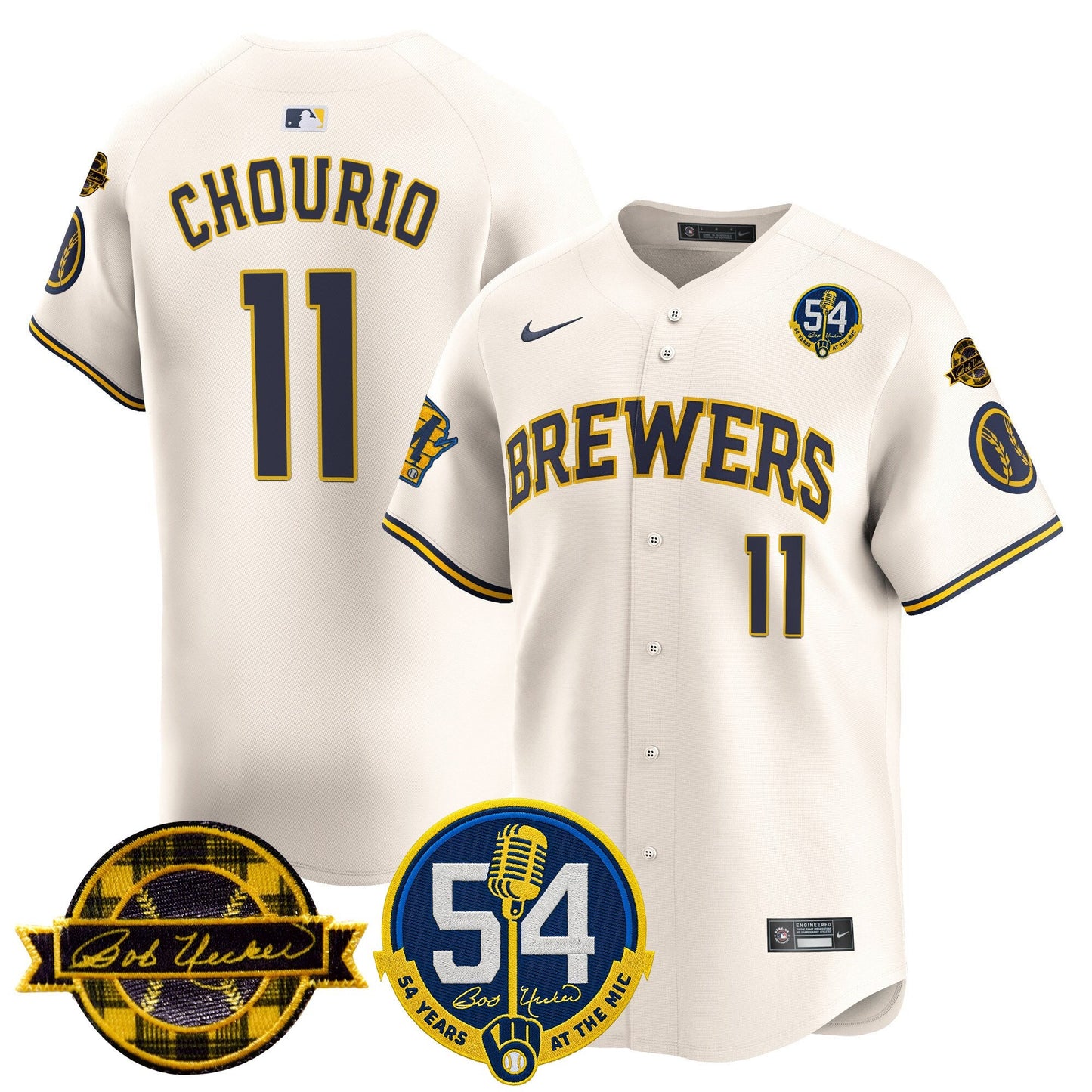 MIL 2026 Baseball Jersey – 54 Seasons Tribute Edition – All Stitched