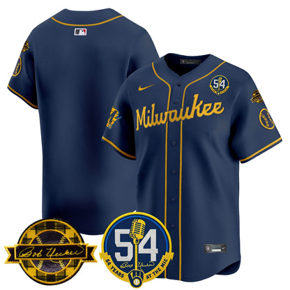 MIL 2026 Baseball Jersey – 54 Seasons Tribute Edition – All Stitched