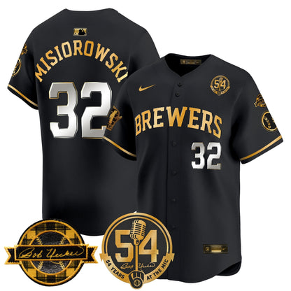 MIL 2026 Baseball Jersey – 54 Seasons Tribute Edition – All Stitched