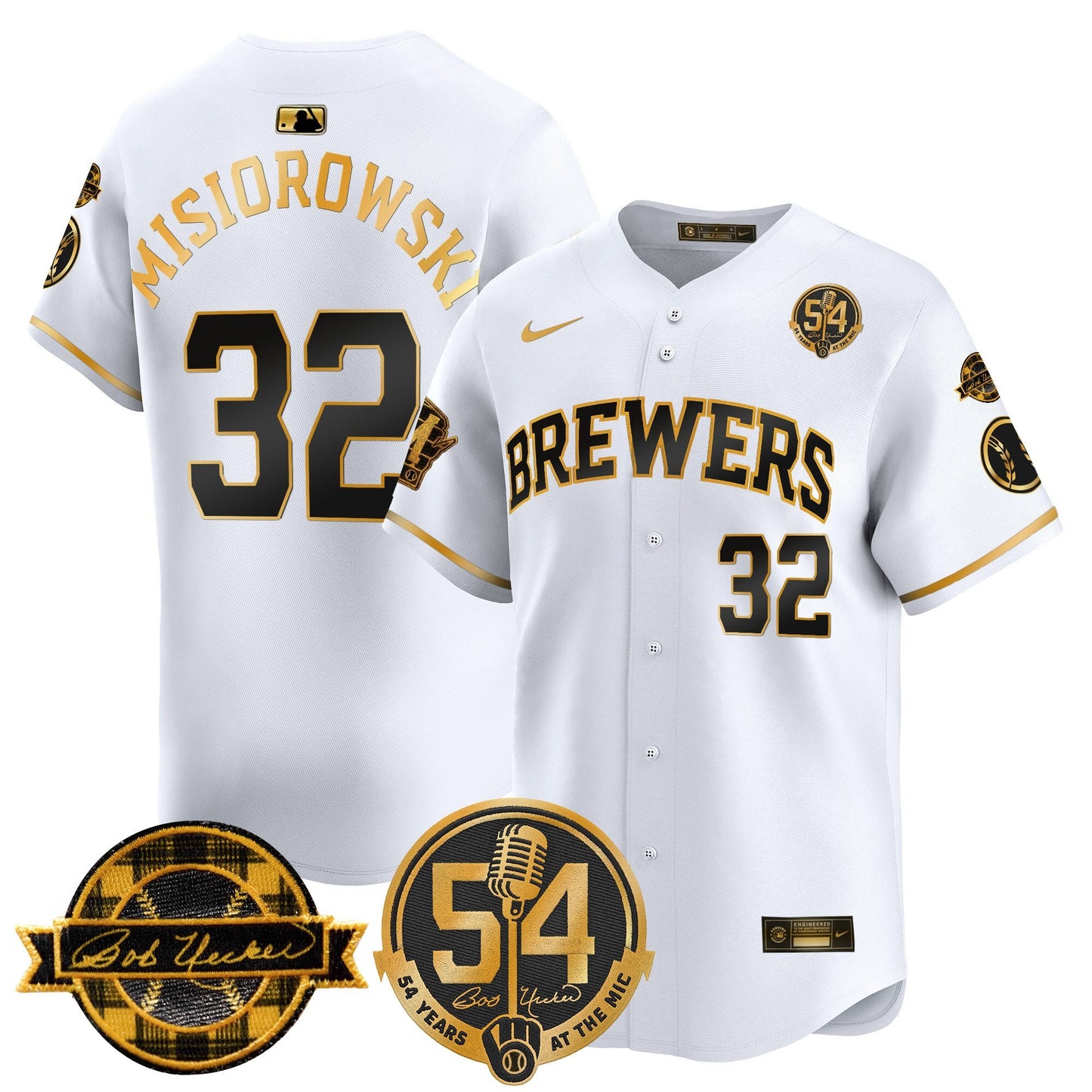 MIL 2026 Baseball Jersey – 54 Seasons Tribute Edition – All Stitched