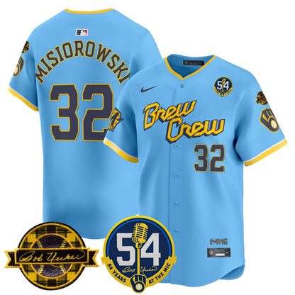 MIL 2026 Baseball Jersey – 54 Seasons Tribute Edition – All Stitched