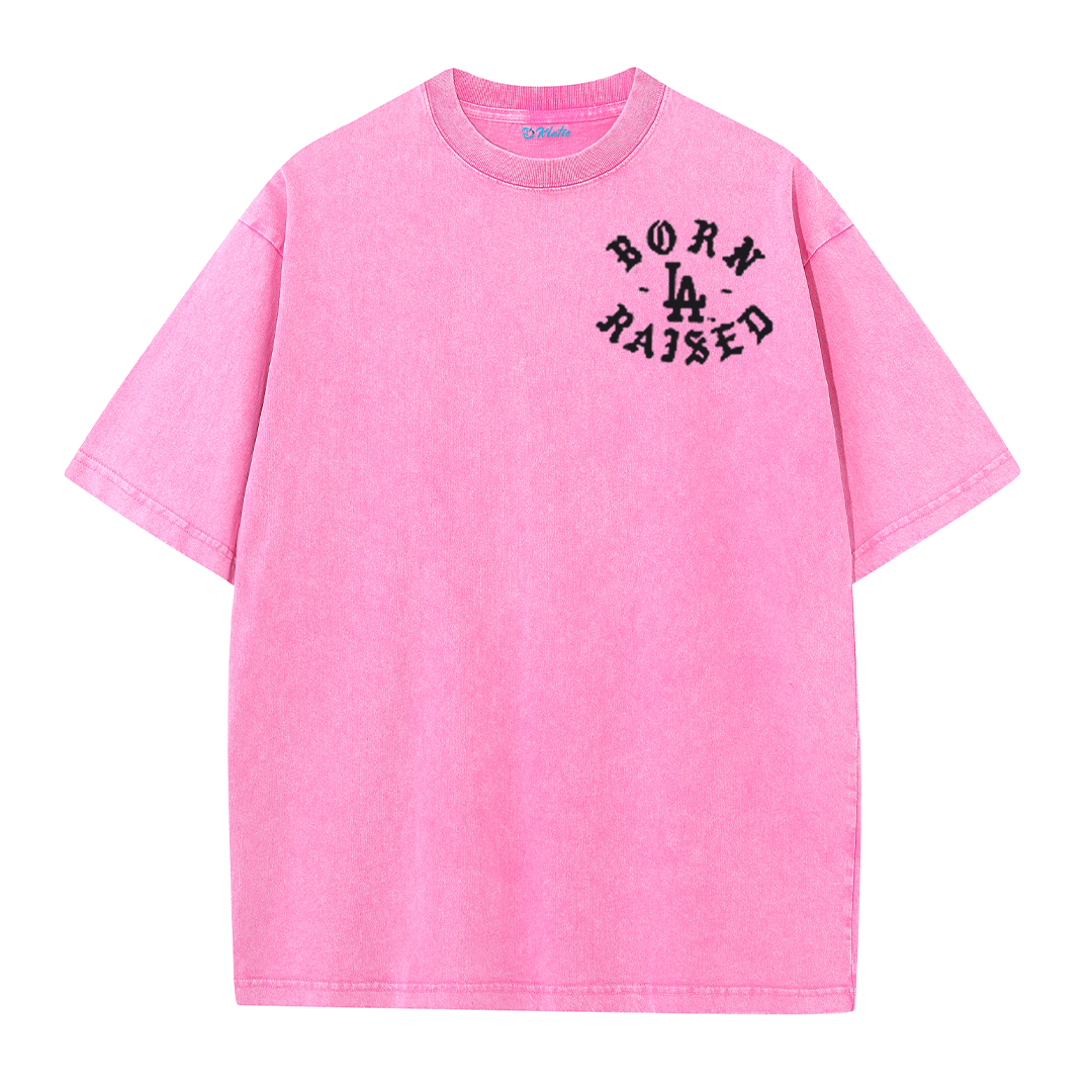 Back to Back Champions Vintage Washed T-Shirt – LA Born Raised Graphic Streetwear Tee