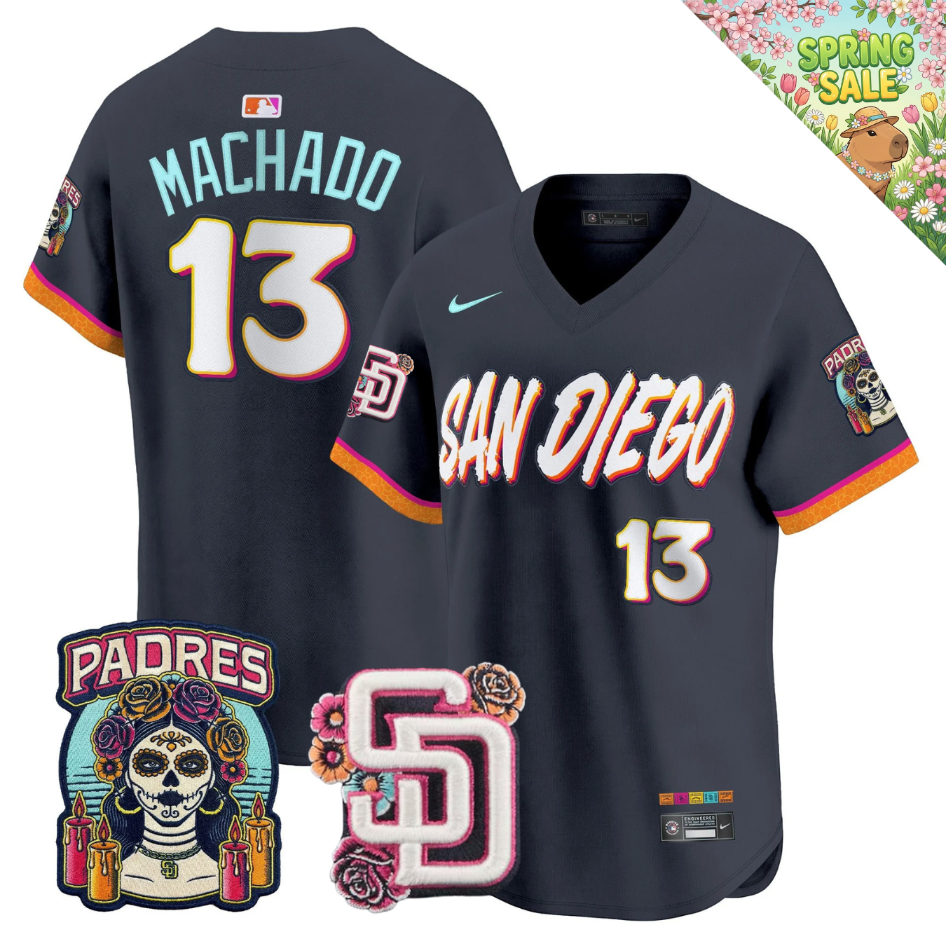 SD 2026 Baseball Jersey – City Connect Edition – All Stitched