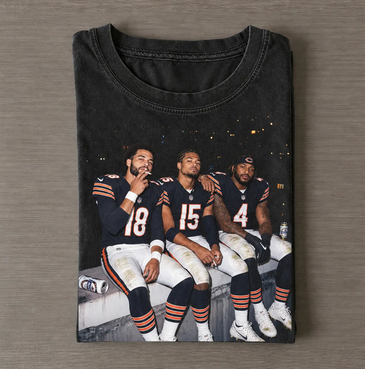 CW18 & RO15 & D'AS4 Football Tee