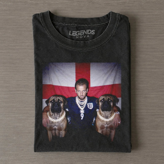 England Funny Vintage Tee