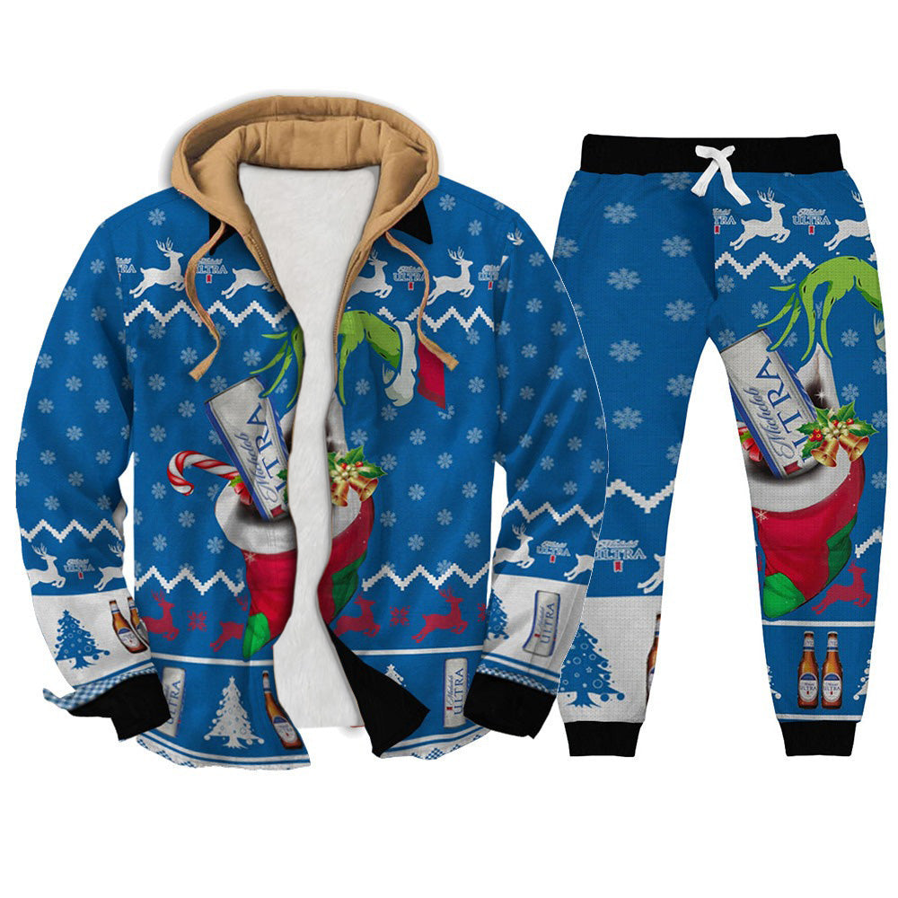 Ugly Zip Hoodie & Sweatpant Set 65a8