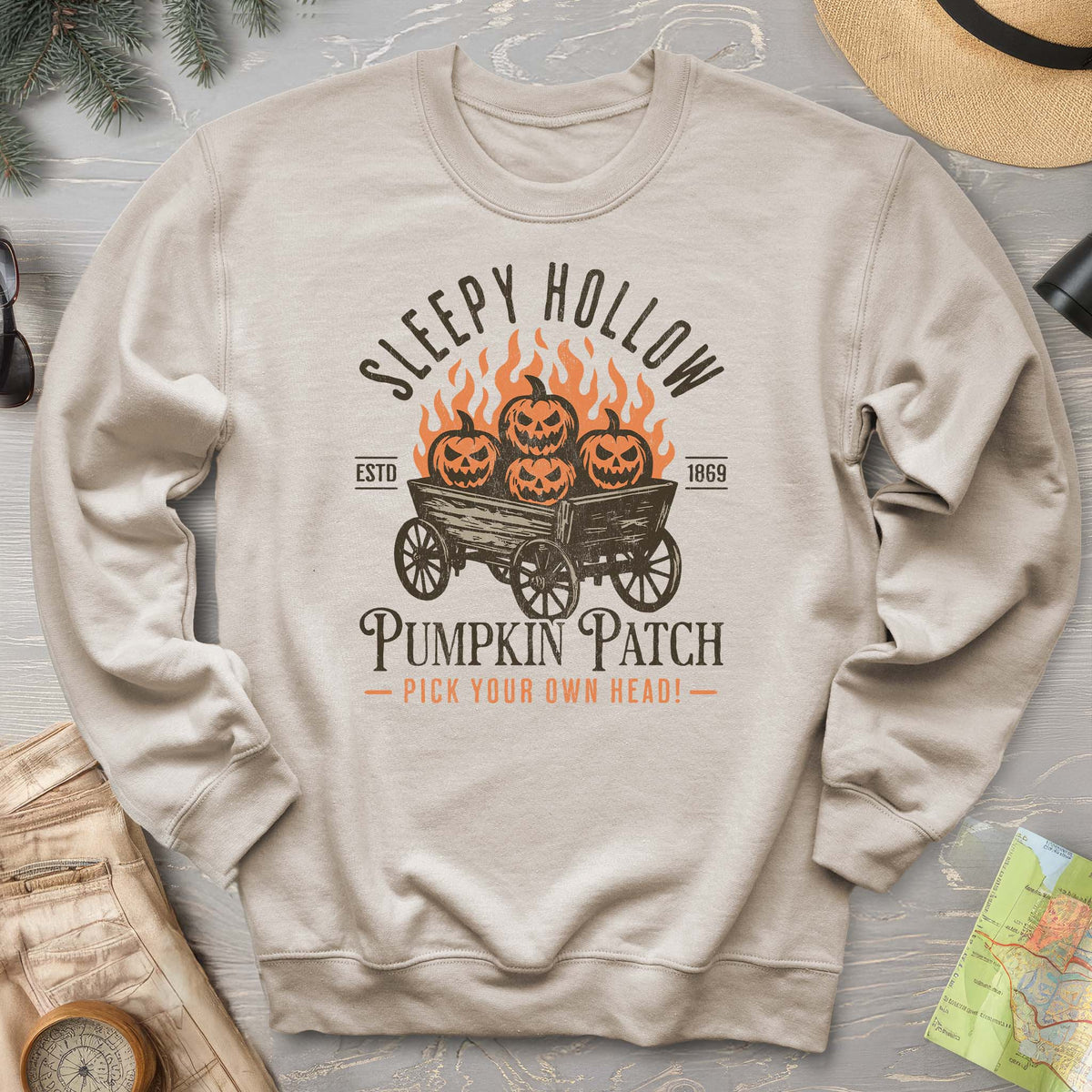 Sleepy Hollow Pumpkin Patch Sweatshirt