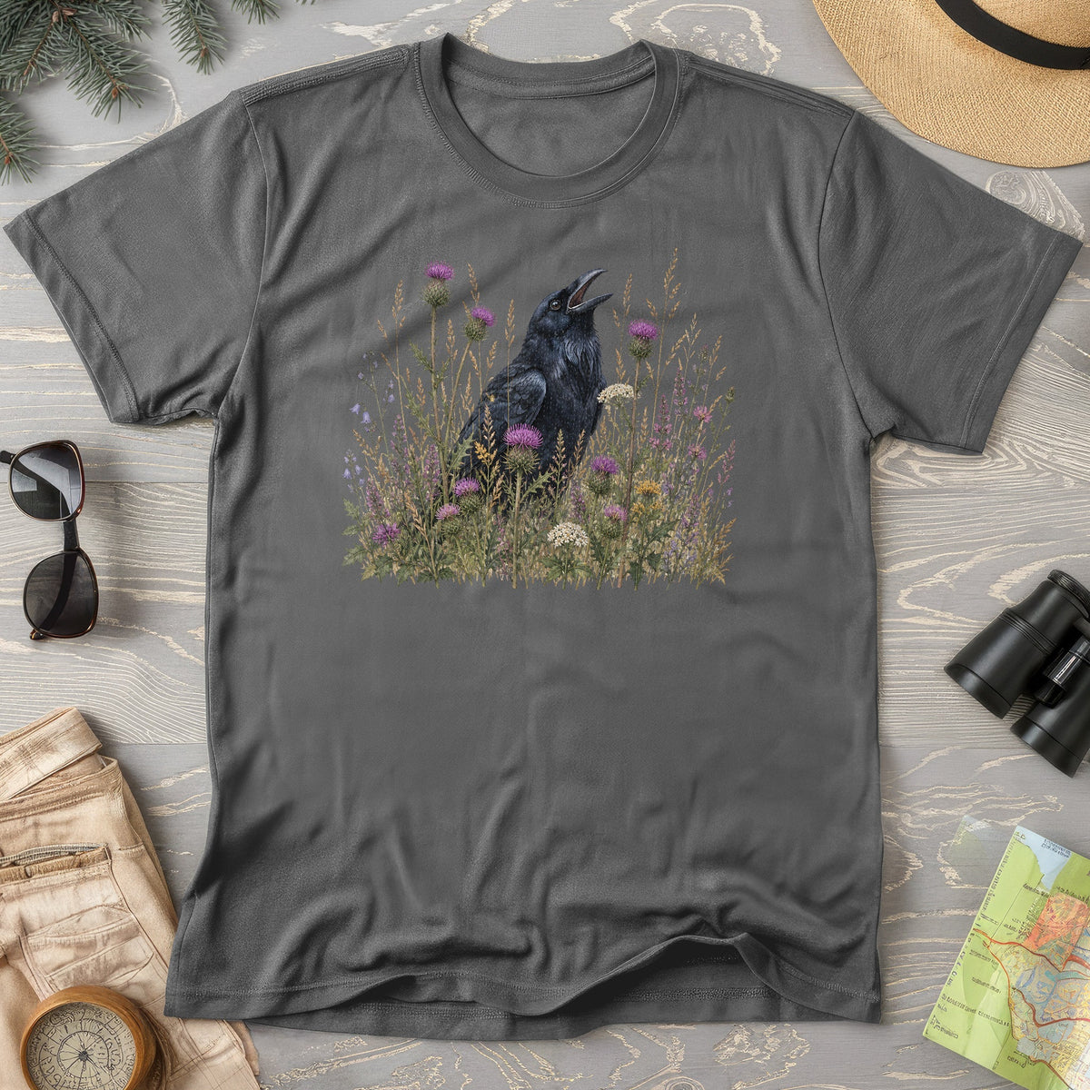 Botanical Raven T-Shirt