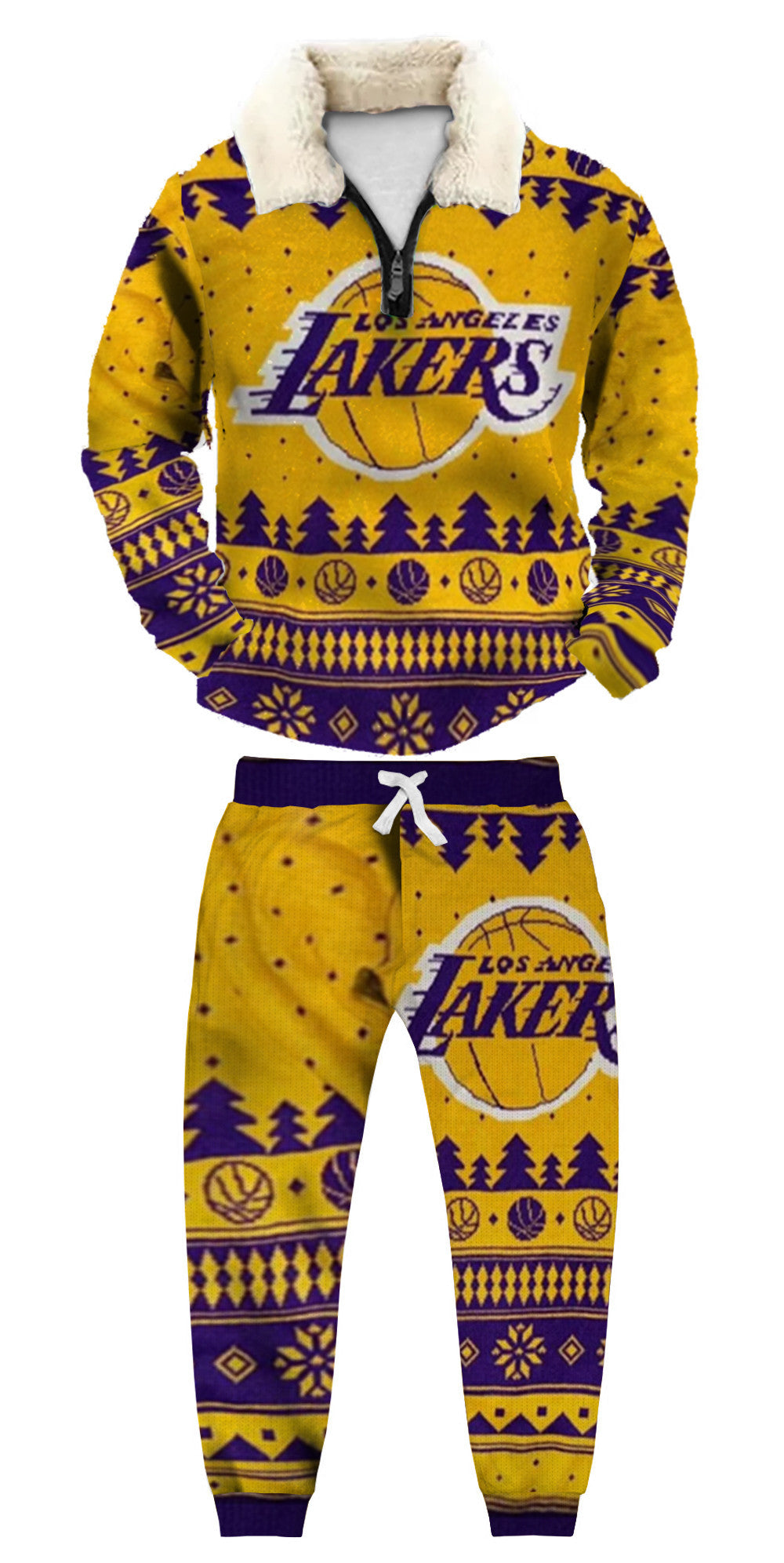 Ugly Quarter Zip Sweatshirt & Sweatpant Set 62e3