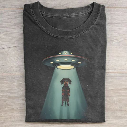 Dachshund UFO T-shirt/Sweatshirt