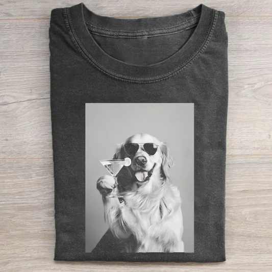 Vintage Funny Golden Retriever T-shirt