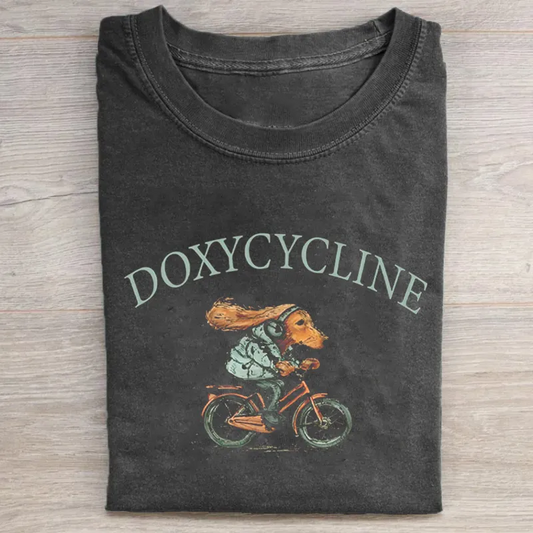 Dachshund Cycling T-shirt