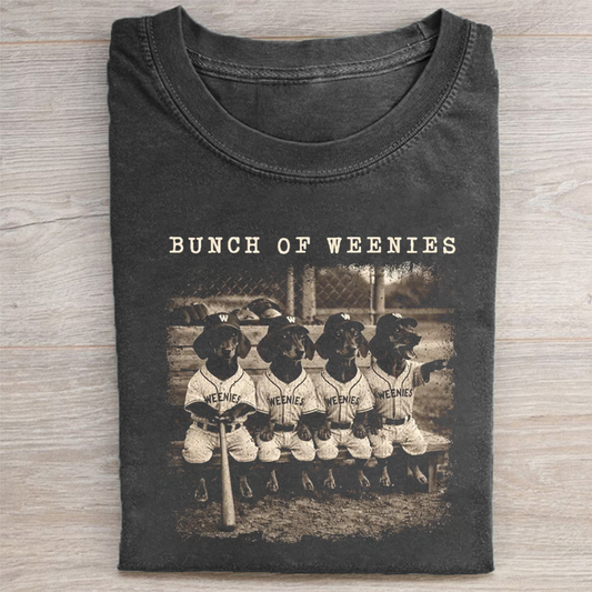 Funny Dachshund Baseball T-shirt