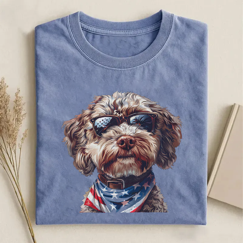 Patriotic Dog Breed T-shirt