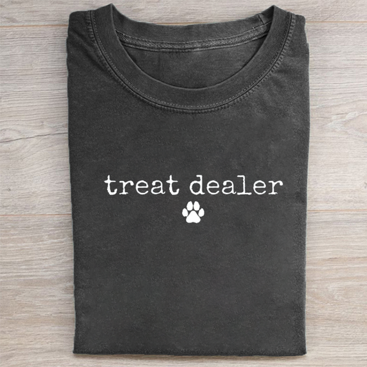 Treat Dealer Dog Mom T-shirt
