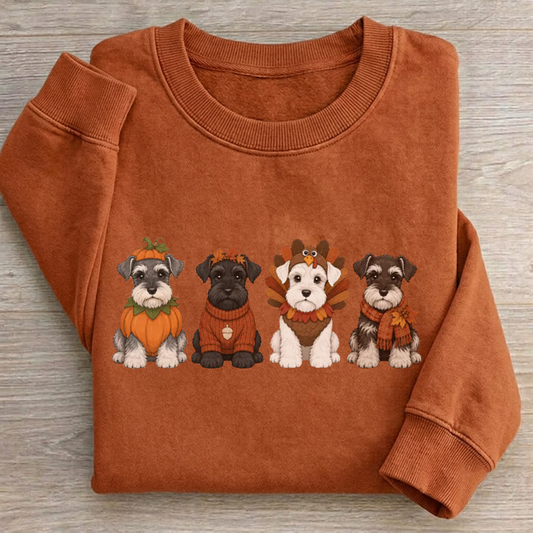 Cute Schnauzer Dog Sweatshirt