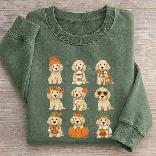 Goldendoodle Fall Sweatshirt