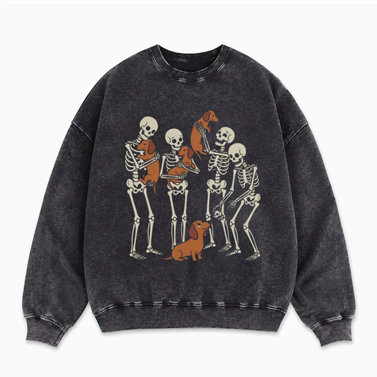 Halloween Dachshund Sweatshirt