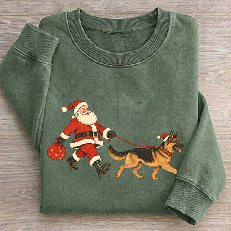 German Shepherd Christmas Sweatshirt