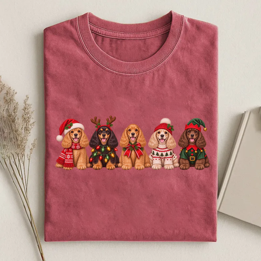 Cocker Spaniel Christmas T-shirt