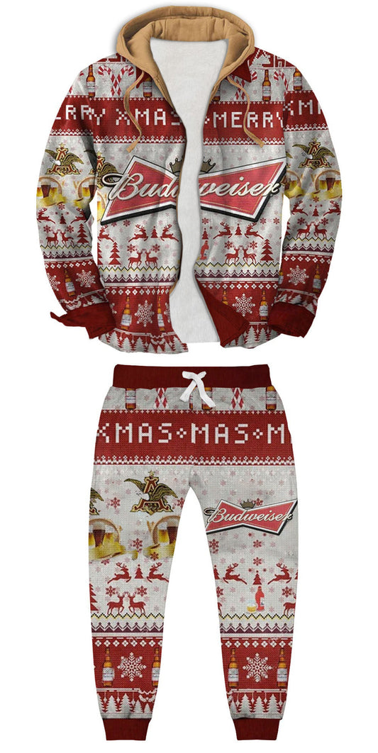 Ugly Zip Hoodie & Sweatpant Set f069