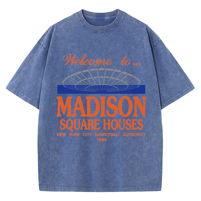 Madison Square Houses - New York Knicks Tee