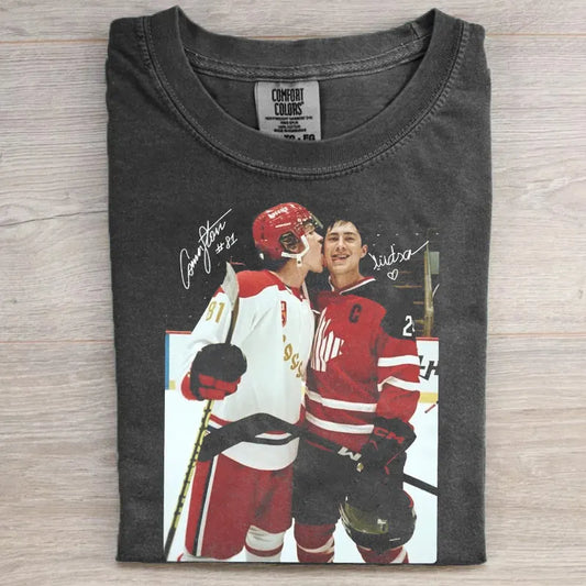 Comfort Colors Funny Williams & Storrie Hockey T-shirt