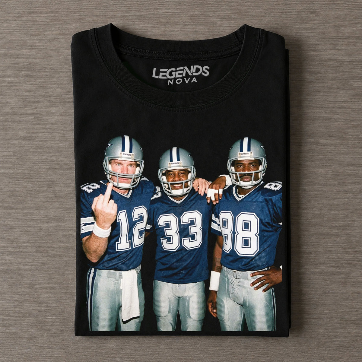 RS12 & TD33 & MI88 Cowboys Football T-shirt