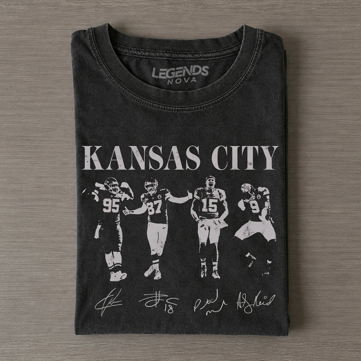Vintage Kansas City Football T-shirt