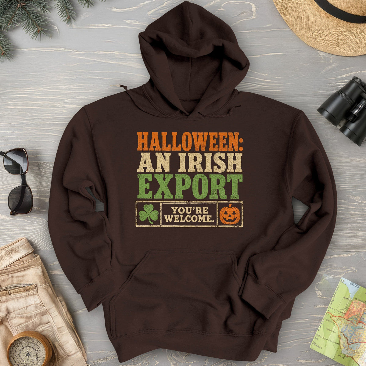 Irish Export Halloween Hoodie