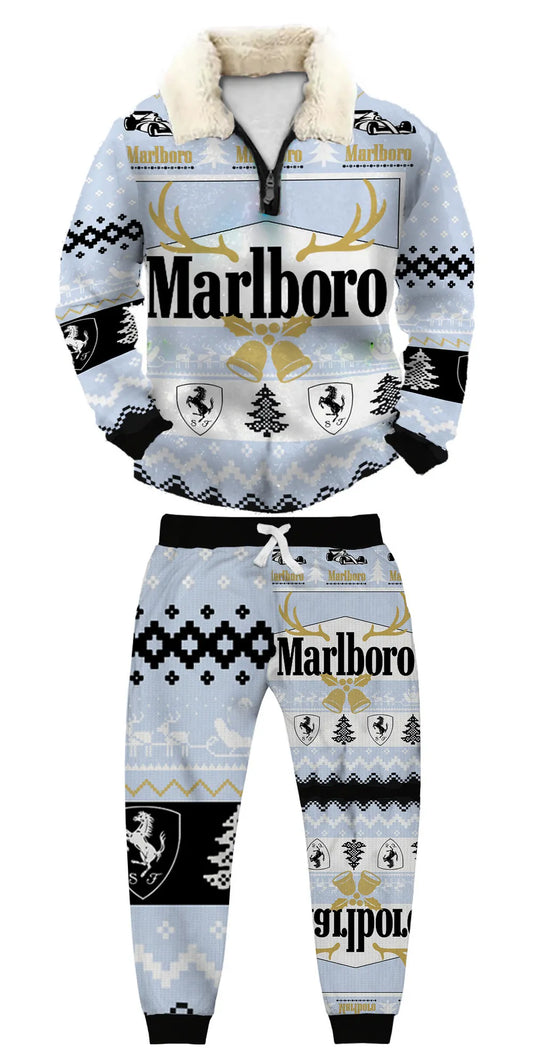 Ugly Quarter Zip Sweatshirt & Sweatpant Set f4dc