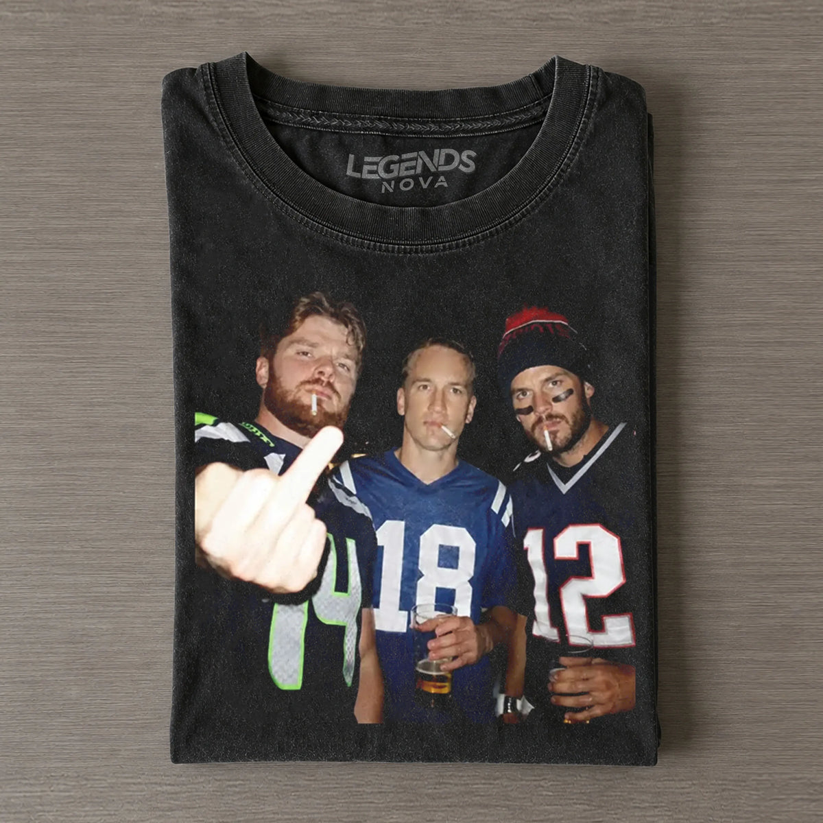 SD14 & PM18 & TB12 Football T-shirt