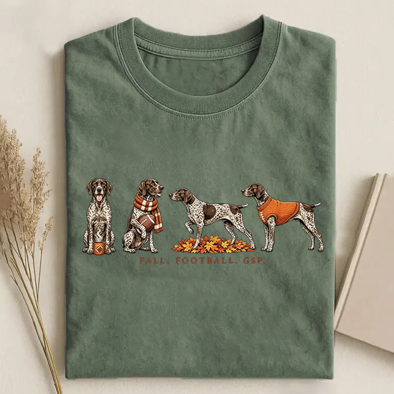 Fall German Shorthaired Pointer T-shirt