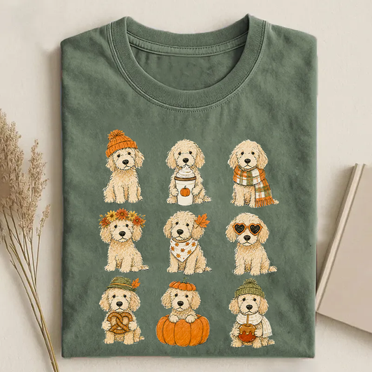Goldendoodle Fall T-shirt