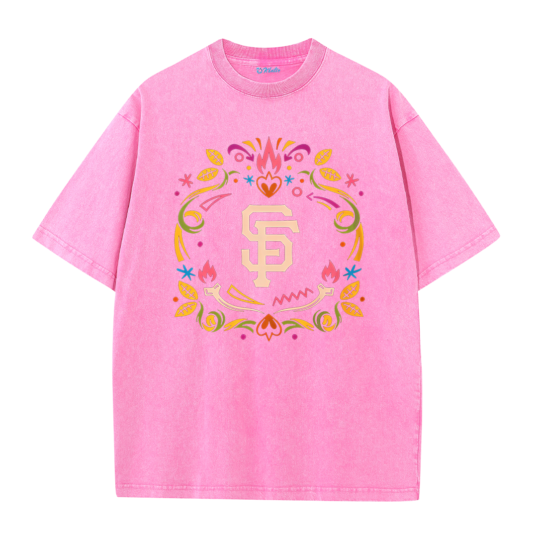 San Francisco Symbolic Art Graphic T-Shirt