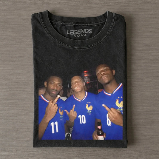 KM & MO & RC & AT France Team Tee