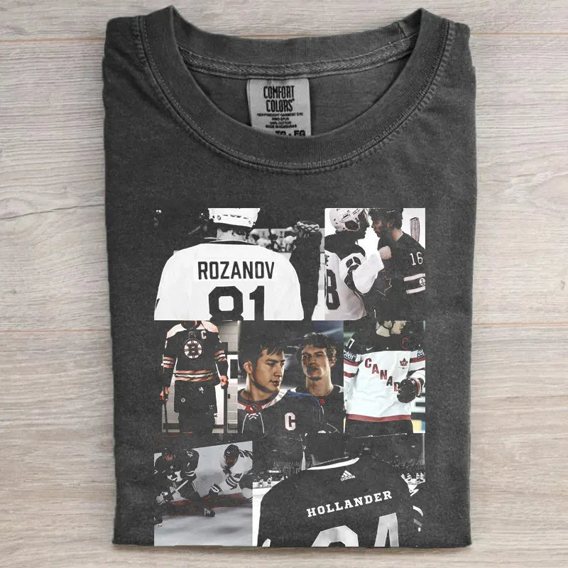 Comfort Colors Funny Williams & Storrie Hockey T-shirt