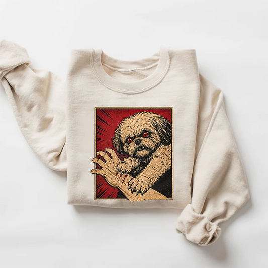 Shih Tzu Halloween Sweatshirt